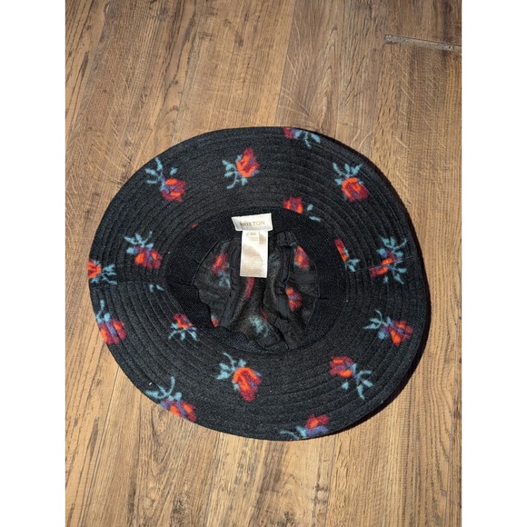 Brixton Dylan Fleece Bucket Hat ROSES Size M/L - Picture 9 of 9